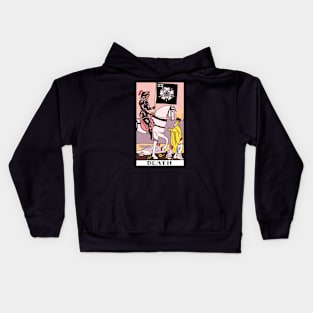 Death Tarot Card Kids Hoodie